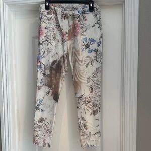 Floral Patterned Women’s Casual Pants